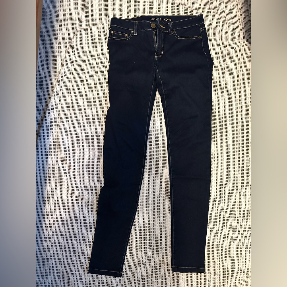 Michael Kors Dark Blue Skinny Jeans